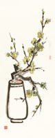 Moss Blossom Framed Print