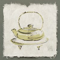 Green Teapot Fine Art Print