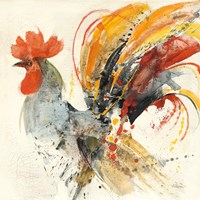 Festive Rooster II Fine Art Print