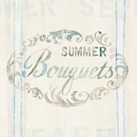 Floursack Florals X Framed Print