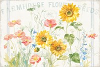 Floursack Florals I Fine Art Print