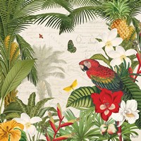 Parrot Paradise III Fine Art Print