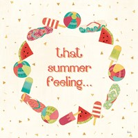 Fun in the Sun VI Framed Print