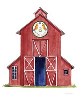 Life on the Farm Barn Element II Fine Art Print