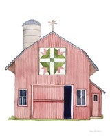 Life on the Farm Barn Element I Fine Art Print