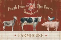 Farm Patchwork II Fine Art Print