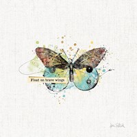 Thoughtful Butterflies III Fine Art Print