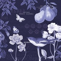 Botanical Blue VI Fine Art Print