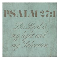 Vintage Psalm Fine Art Print