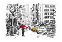 City Street Study Fine Art Print
