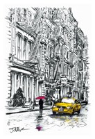 Fire Escapes Study Fine Art Print