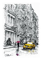 Fire Escapes Study Fine Art Print