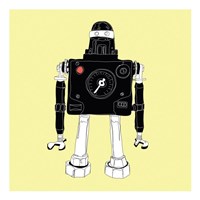 Ninja Robot Fine Art Print