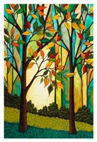 Rusty Leaves Fine Art Print