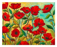 Poppy Garden Fine Art Print