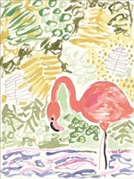 Fancy the Flamingo Fine Art Print