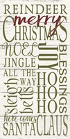 Merry Christmas Fine Art Print