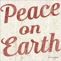 Peace on Earth Framed Print