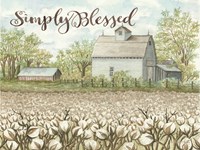 Simply Blessed Fine Art Print