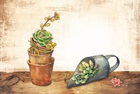 Vintage Planting Scoop Fine Art Print