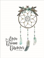 Watercolor Dreamcatcher Fine Art Print