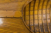 Vintage wooden Canoe Detail Fine Art Print