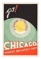 Chicago, World's Brightest Spot Fine Art Print