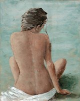 Study of a Woman II (head right) Fine Art Print