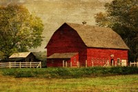 Red Barn Fine Art Print