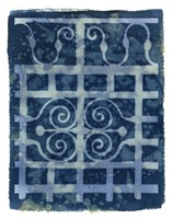 Wrought Iron Cyanotype III Fine Art Print