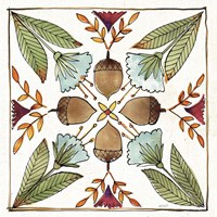 Festive Foliage VII Framed Print