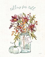 Festive Foliage II Framed Print