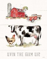 Country Life III Framed Print