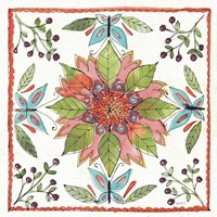 Simply Petals IX Warm Fine Art Print