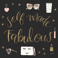 Boss Ladies VIII Black Fine Art Print