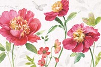 Pink Garden I Fine Art Print