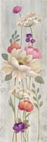 Retro Floral I Framed Print