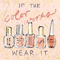 Geo Beauty and Sass I - Wear It Framed Print