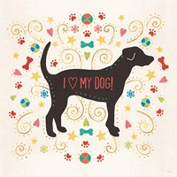 Otomi Dogs II Framed Print