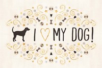 Otomi Dogs I Neutral Fine Art Print