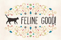 Otomi Cats I Fine Art Print