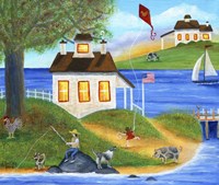 Summertime Fishing Fine Art Print