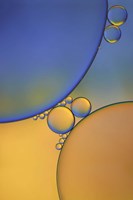 Purple Orange Drops Fine Art Print