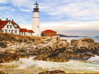 Rocky Lighthouse Fine Art Print