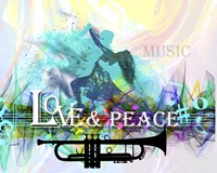 Love And Peace 2 Fine Art Print