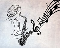 Music in My Ears Fine Art Print