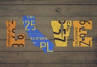 CA State Love Fine Art Print