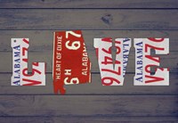 AL State Love Fine Art Print