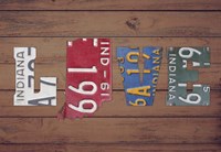 IN State Love Fine Art Print