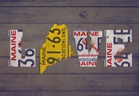 ME State Love Fine Art Print